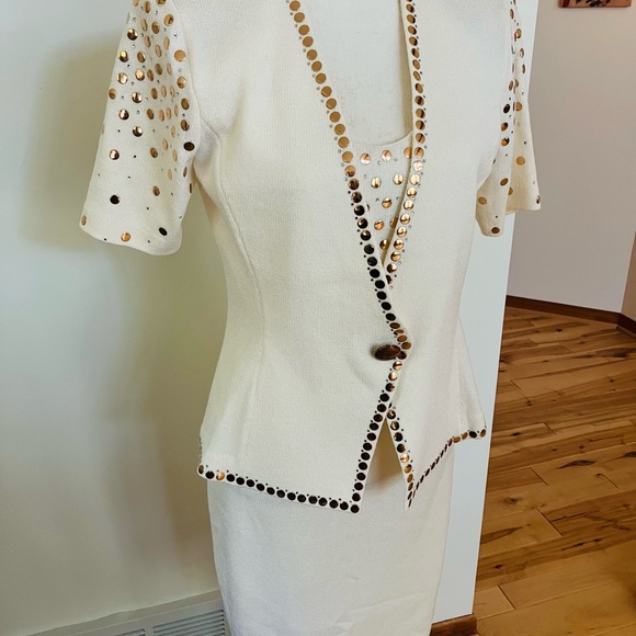 St John vintage knit set- luxury meets slamming - Picture 4 of 16